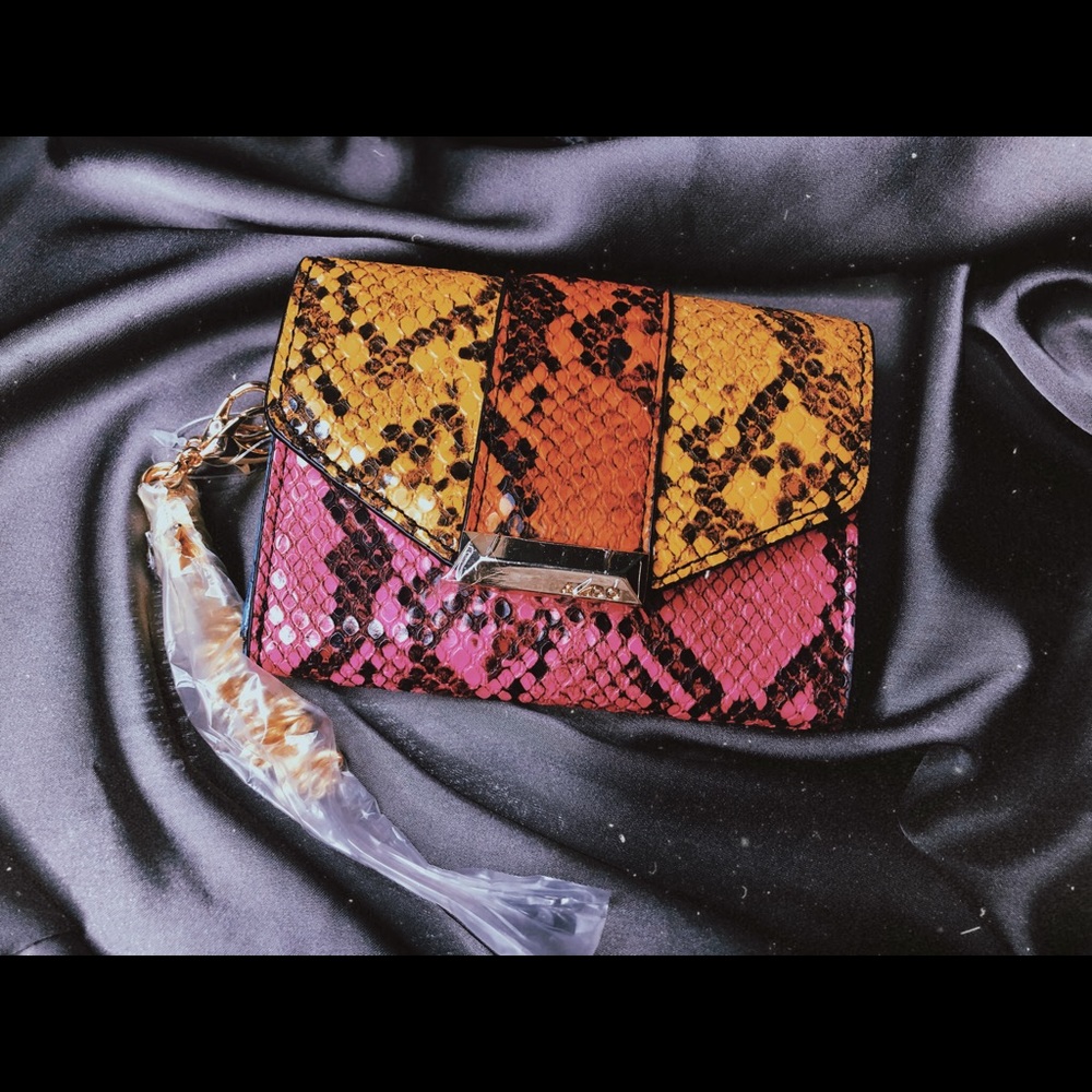 Aldo snakeskin wallet